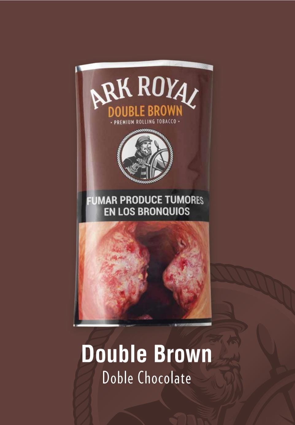 TABACO ARK ROYAL DOUBLE BROWN 30 grs.